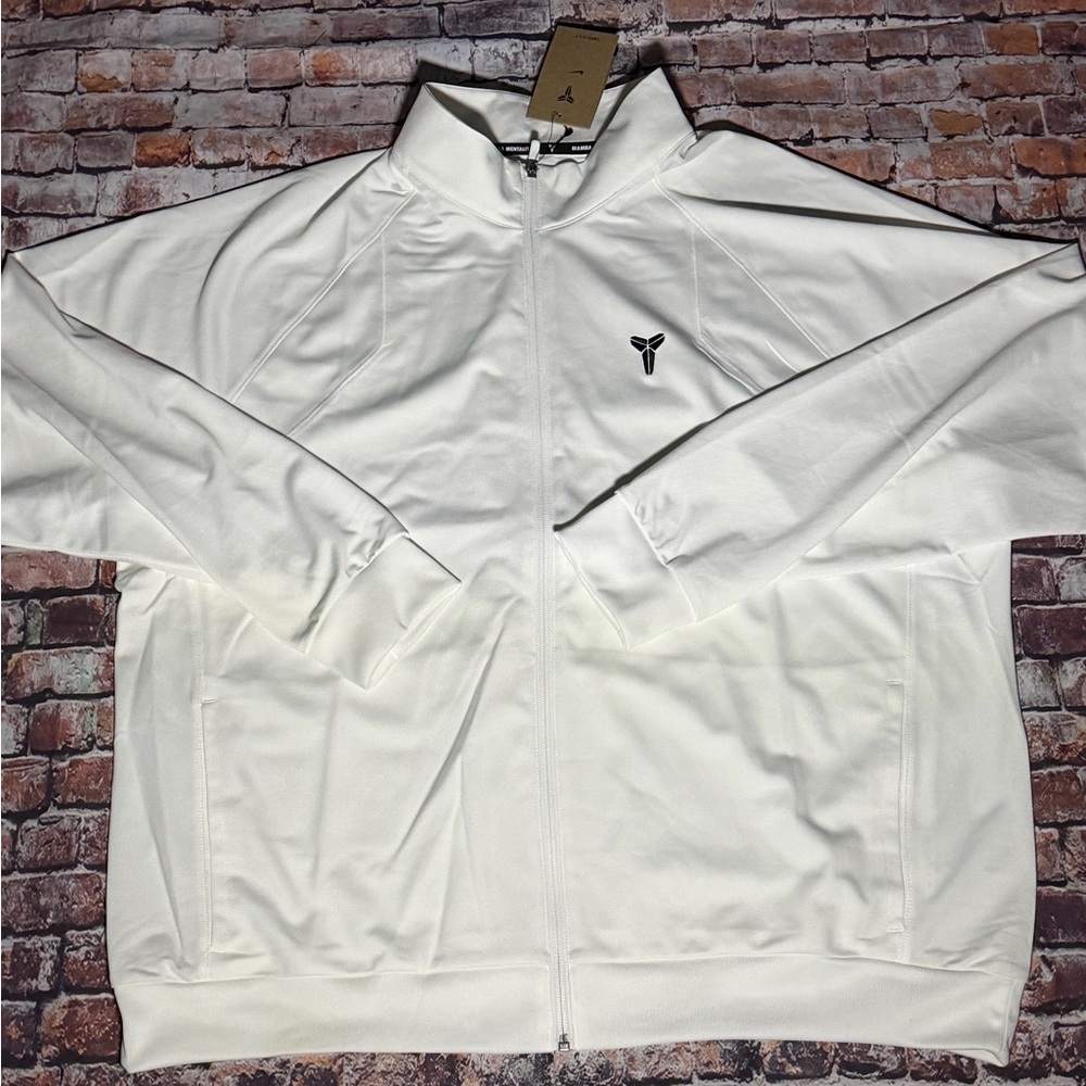 Nike White Performance Full-Zip Jacket